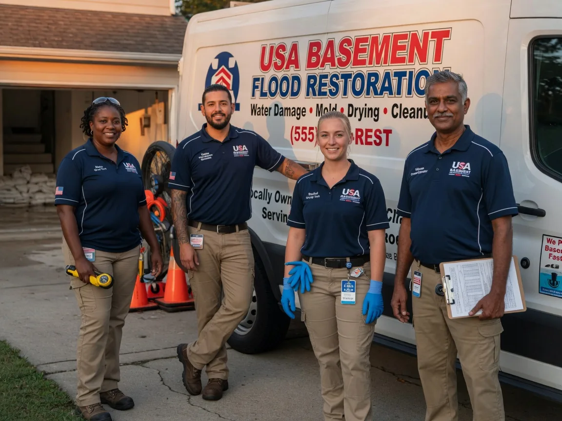 Basement Flood Cleanup company in Hollandale, WI