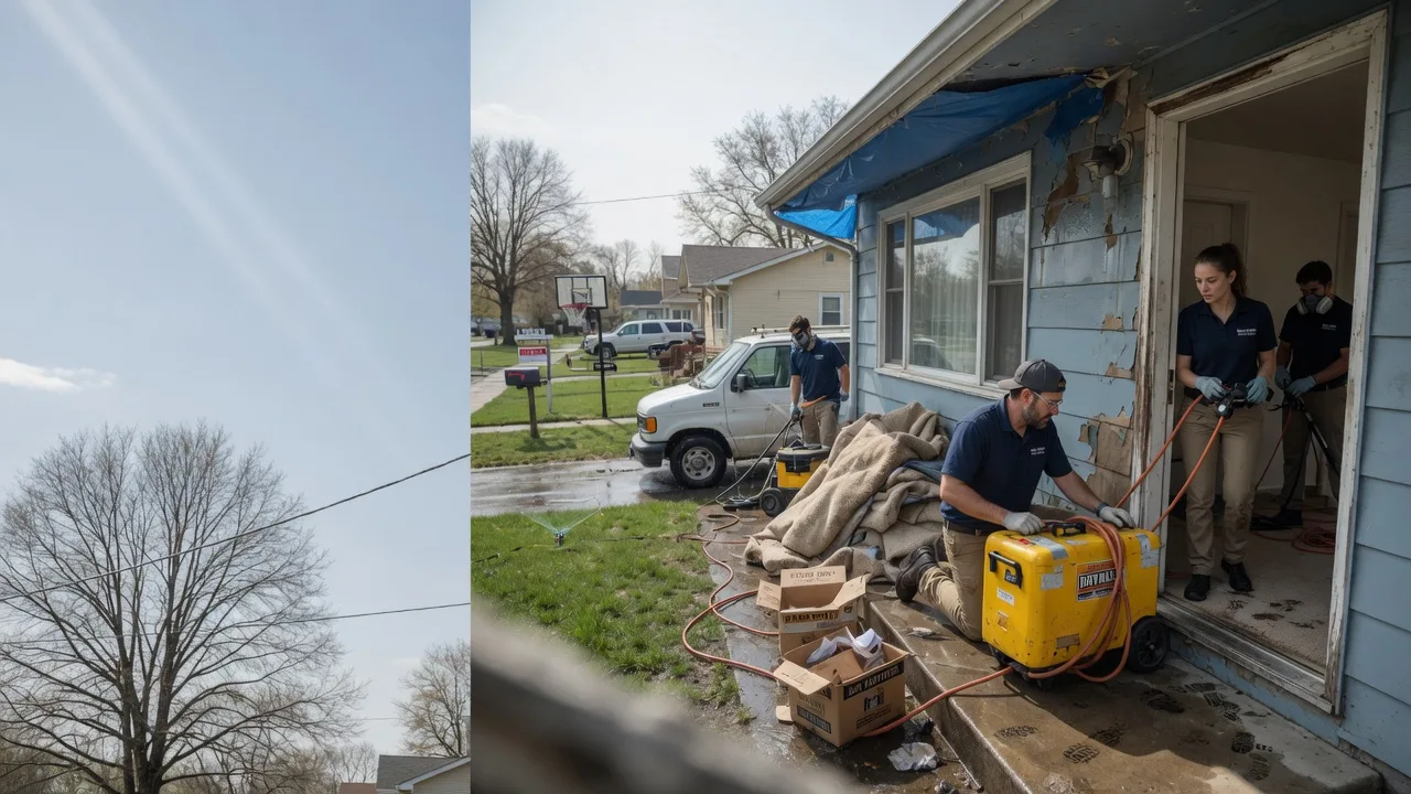 Basement Flood Cleanup in Hollandale, WI near me